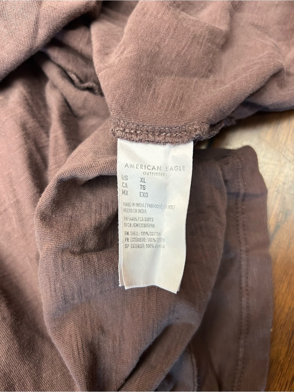 American Eagle Outfitters boho western Tie-strap tiered MIDI dress- Mauve Brown - Picture 5 of 8